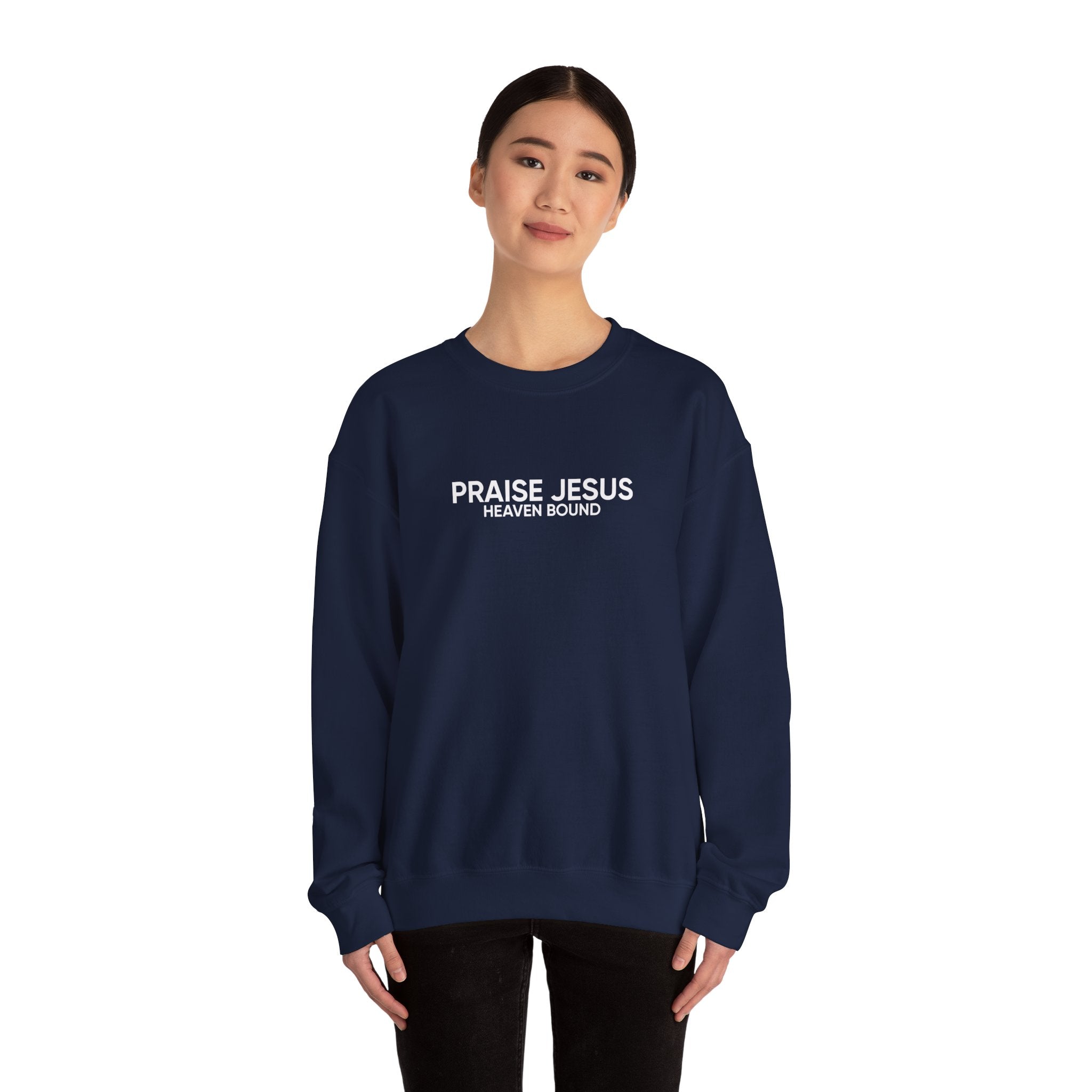PRAISE JESUS X HEAVEN BOUND SWEATSHIRT