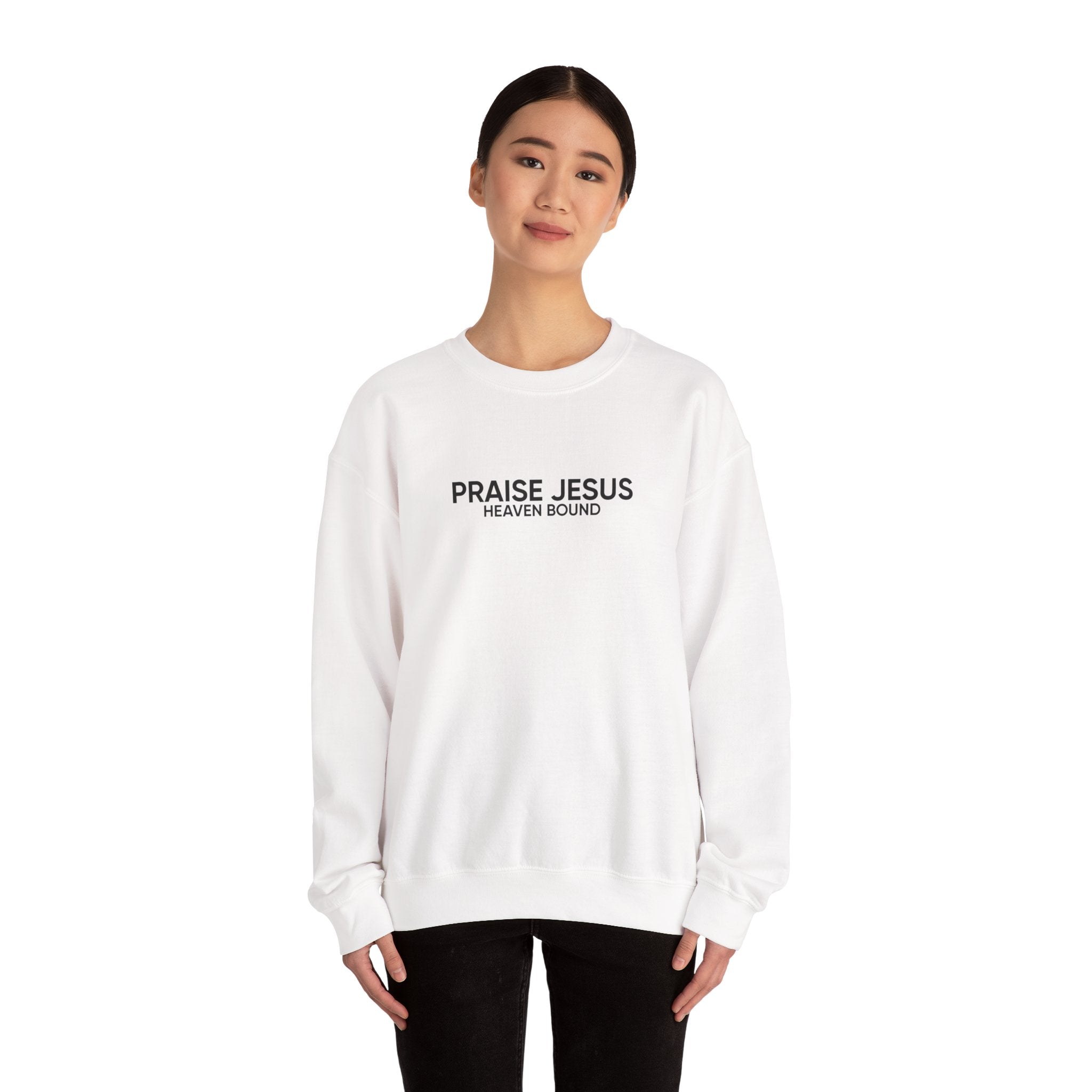 PRAISE JESUS X HEAVEN BOUND SWEATSHIRT