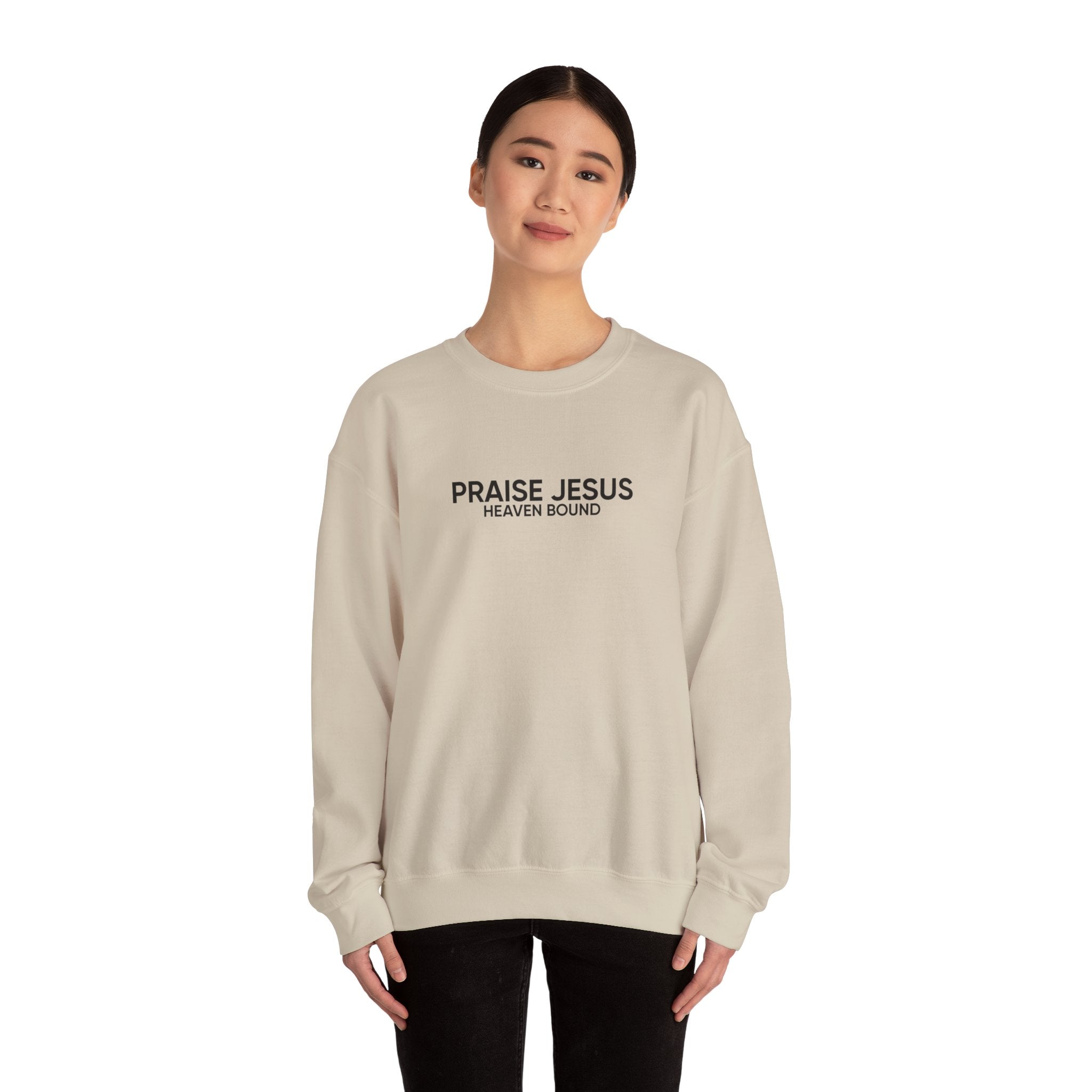 PRAISE JESUS X HEAVEN BOUND SWEATSHIRT