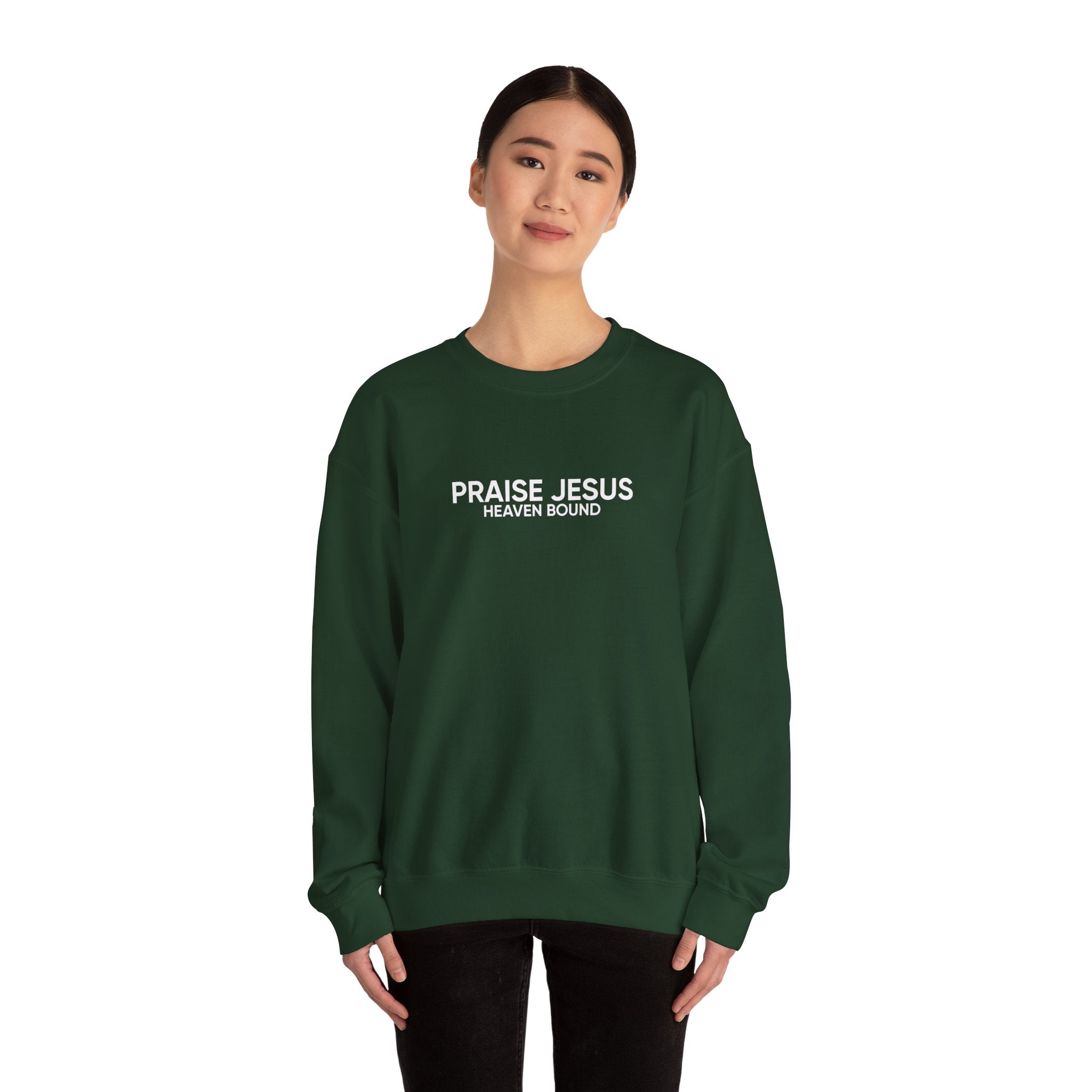 PRAISE JESUS X HEAVEN BOUND SWEATSHIRT